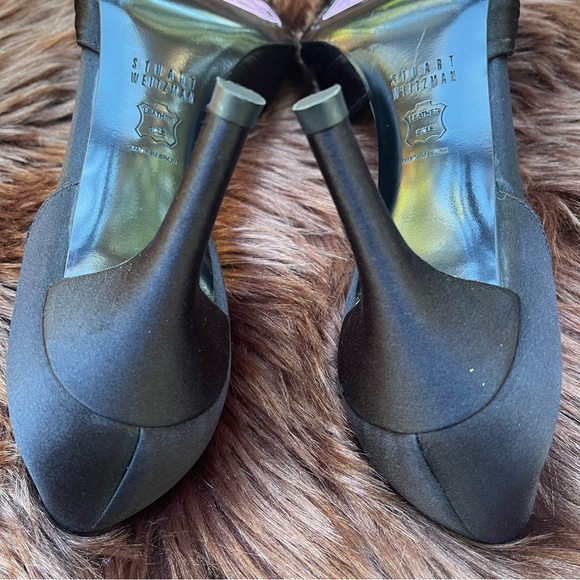 Stuart Weitzman “Crissy” Satin Pumps - Picture 13 of 14